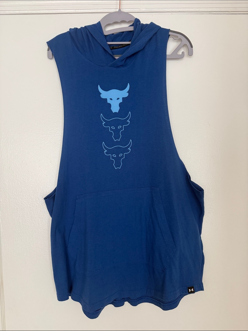 Under Armour Women's Navy Blue Sleeveless Hoodie Tank